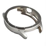 Carcasa cu protectie ecran BizonMobile Felipe compatibila cu Xiaomi Watch S5, Silver 6 - lerato.ro