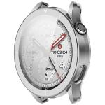 Carcasa cu protectie ecran BizonMobile Felipe compatibila cu Xiaomi Watch S5, Silver 9 - lerato.ro