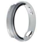 Carcasa cu protectie ecran din sticla securizata BizonMobile compatibila cu Huawei Watch GT6 41mm, Matte Silver 5 - lerato.ro