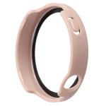 Carcasa cu protectie ecran din sticla securizata BizonMobile compatibila cu Huawei Watch GT6 41mm, Roz 5 - lerato.ro