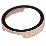 Carcasa cu protectie ecran din sticla securizata BizonMobile compatibila cu Huawei Watch GT6 41mm, Roz 7 - lerato.ro