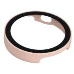 Carcasa cu protectie ecran din sticla securizata BizonMobile compatibila cu Huawei Watch GT6 41mm, Roz 8 - lerato.ro