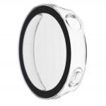 Carcasa cu protectie ecran din sticla securizata BizonMobile compatibila cu Huawei Watch GT6 41mm, Transparent 3 - lerato.ro