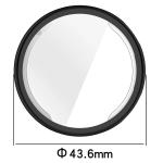 Carcasa cu protectie ecran BizonMobile Felipe compatibila cu Huawei Watch GT6 41mm, Negru 3 - lerato.ro