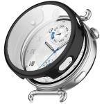 Carcasa cu protectie ecran BizonMobile Felipe compatibila cu Huawei Watch GT6 41mm, Negru 2 - lerato.ro