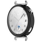 Carcasa cu protectie ecran BizonMobile Felipe compatibila cu Huawei Watch GT6 41mm, Negru 9 - lerato.ro