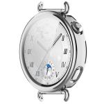 Carcasa cu protectie ecran BizonMobile Felipe compatibila cu Huawei Watch GT6 41mm, Silver 9 - lerato.ro