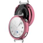 Carcasa cu protectie ecran BizonMobile Felipe compatibila cu Huawei Watch GT6 41mm, Roz 8 - lerato.ro