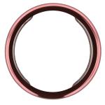 Carcasa cu protectie ecran BizonMobile Felipe compatibila cu Huawei Watch GT6 41mm, Roz 7 - lerato.ro