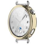 Carcasa cu protectie ecran BizonMobile Felipe compatibila cu Huawei Watch GT6 41mm, Gold 9 - lerato.ro