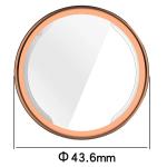 Carcasa cu protectie ecran BizonMobile Felipe compatibila cu Huawei Watch GT6 41mm, Rose Gold 3 - lerato.ro