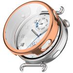Carcasa cu protectie ecran BizonMobile Felipe compatibila cu Huawei Watch GT6 41mm, Rose Gold 2 - lerato.ro
