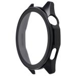 Carcasa cu protectie ecran din sticla securizata BizonMobile compatibila cu Huawei Watch GT6 46mm, Negru 4 - lerato.ro