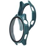 Carcasa cu protectie ecran din sticla securizata BizonMobile compatibila cu Huawei Watch GT6 46mm, Verde 5 - lerato.ro
