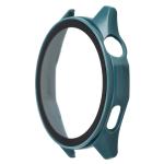 Carcasa cu protectie ecran din sticla securizata BizonMobile compatibila cu Huawei Watch GT6 46mm, Verde 4 - lerato.ro