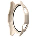 Carcasa cu protectie ecran din sticla securizata BizonMobile compatibila cu Huawei Watch GT6 46mm, Bej 6 - lerato.ro