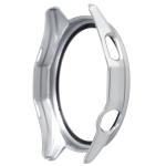Carcasa cu protectie ecran din sticla securizata BizonMobile compatibila cu Huawei Watch GT6 46mm, Matte Silver 7 - lerato.ro