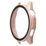 Carcasa cu protectie ecran din sticla securizata BizonMobile compatibila cu Huawei Watch GT6 46mm, Roz 3 - lerato.ro