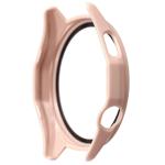 Carcasa cu protectie ecran din sticla securizata BizonMobile compatibila cu Huawei Watch GT6 46mm, Roz 6 - lerato.ro