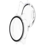 Carcasa cu protectie ecran din sticla securizata BizonMobile compatibila cu Huawei Watch GT6 46mm, Transparent 6 - lerato.ro