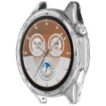 Carcasa cu protectie ecran BizonMobile Felipe compatibila cu Huawei Watch GT6 46mm, Transparent 9 - lerato.ro