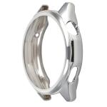 Carcasa cu protectie ecran BizonMobile Felipe compatibila cu Huawei Watch GT6 46mm, Silver 4 - lerato.ro