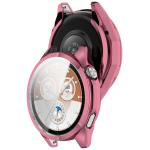 Carcasa cu protectie ecran BizonMobile Felipe compatibila cu Huawei Watch GT6 46mm, Roz 8 - lerato.ro
