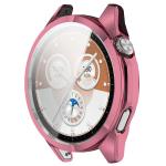 Carcasa cu protectie ecran BizonMobile Felipe compatibila cu Huawei Watch GT6 46mm, Roz 9 - lerato.ro