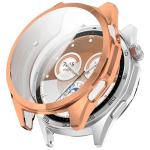 Carcasa cu protectie ecran BizonMobile Felipe compatibila cu Huawei Watch GT6 46mm, Rose Gold 2 - lerato.ro