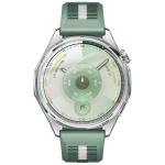 Set 2 folii protectie Bizon Glass Watch Film Sun compatibila cu Huawei Watch GT6 46mm, Transparent 3 - lerato.ro