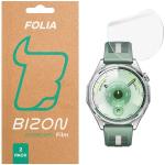 Set 2 folii protectie Bizon Watch Hydrogel compatibile cu Huawei Watch GT6 46mm, Transparent 2 - lerato.ro