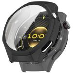 Carcasa cu protectie ecran BizonMobile Felipe compatibila cu Huawei Watch GT6 Pro 46mm, Negru 2 - lerato.ro