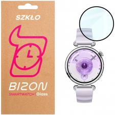 Folie sticla hibrid Bizon Watch Edge Hybrid compatibile cu Huawei Watch GT6 41mm, Negru