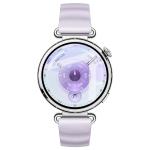 Folie sticla hibrid Bizon Watch Edge Hybrid compatibile cu Huawei Watch GT6 41mm, Negru 3 - lerato.ro