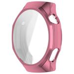 Carcasa cu protectie ecran BizonMobile Felipe compatibila cu Huawei Watch GT6 Pro 46mm, Roz 4 - lerato.ro
