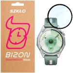 Folie sticla hibrid Bizon Watch Edge Hybrid compatibile cu Huawei Watch GT6 46mm, Negru 2 - lerato.ro
