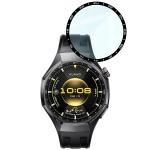 Folie sticla hibrid Bizon Watch Edge Hybrid compatibile cu Huawei Watch GT6 Pro 46mm, Negru 6 - lerato.ro