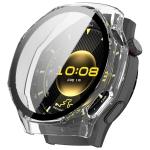 Carcasa cu protectie ecran din sticla securizata BizonMobile compatibila cu Huawei Watch GT6 Pro 46mm, Transparent 2 - lerato.ro
