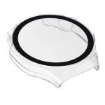 Carcasa cu protectie ecran din sticla securizata BizonMobile compatibila cu Huawei Watch GT6 Pro 46mm, Transparent 8 - lerato.ro