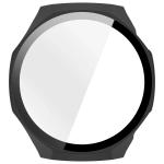 Carcasa cu protectie ecran din sticla securizata BizonMobile compatibila cu Huawei Watch GT6 Pro 46mm, Matte Black 9 - lerato.ro