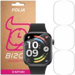 Set 3 folii de protectie Bizon HydroFlex compatibila cu Xiaomi Redmi Watch 6, Transparent 2 - lerato.ro