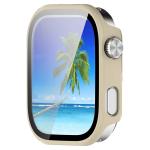 Carcasa cu protectie ecran BizonMobile Adamo compatibila cu Xiaomi Redmi Watch 6, Bej 6 - lerato.ro