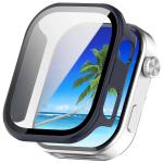 Carcasa cu protectie ecran BizonMobile Adamo compatibila cu Xiaomi Redmi Watch 6, Albastru 2 - lerato.ro