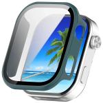 Carcasa cu protectie ecran BizonMobile Adamo compatibila cu Xiaomi Redmi Watch 6, Verde 2 - lerato.ro