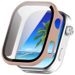 Carcasa cu protectie ecran BizonMobile Adamo compatibila cu Xiaomi Redmi Watch 6, Roz 2 - lerato.ro
