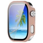 Carcasa cu protectie ecran BizonMobile Adamo compatibila cu Xiaomi Redmi Watch 6, Roz 6 - lerato.ro