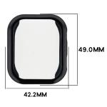 Carcasa cu protectie ecran BizonMobile Felipe compatibila cu Xiaomi Redmi Watch 6, Negru 3 - lerato.ro