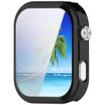 Carcasa cu protectie ecran BizonMobile Felipe compatibila cu Xiaomi Redmi Watch 6, Negru 9 - lerato.ro