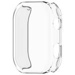 Carcasa cu protectie ecran BizonMobile Felipe compatibila cu Xiaomi Redmi Watch 6, Transparent 4 - lerato.ro