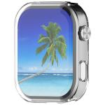 Carcasa cu protectie ecran BizonMobile Felipe compatibila cu Xiaomi Redmi Watch 6, Transparent 9 - lerato.ro